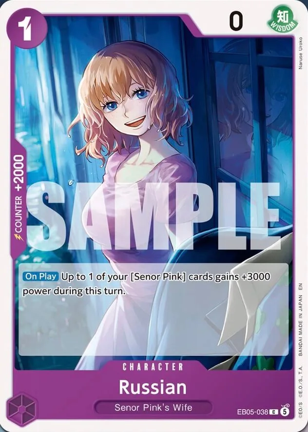 Russian EB05-038 – One Piece Card Game Character