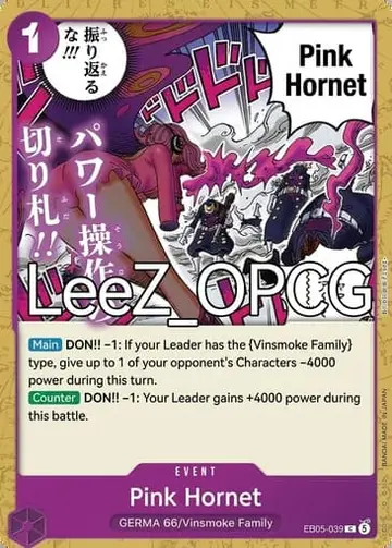 Pink Hornet EB05-039