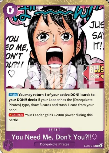 You Need Me, Don't You?!!♡ EB05-040