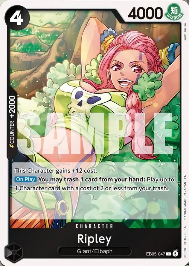 Ripley EB05-047 – One Piece Card Game Character