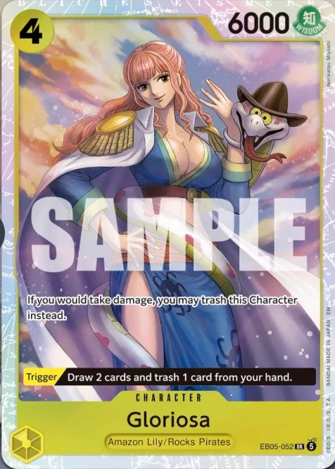Gloriosa EB05-052 – One Piece Card Game Character