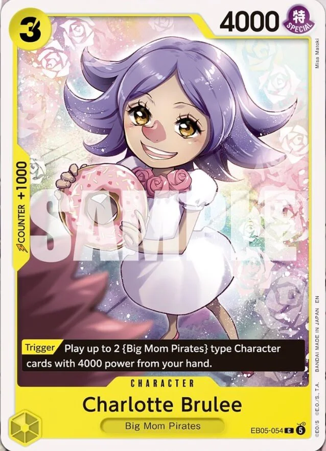 Charlotte Brulee EB05-054 – One Piece Card Game Character