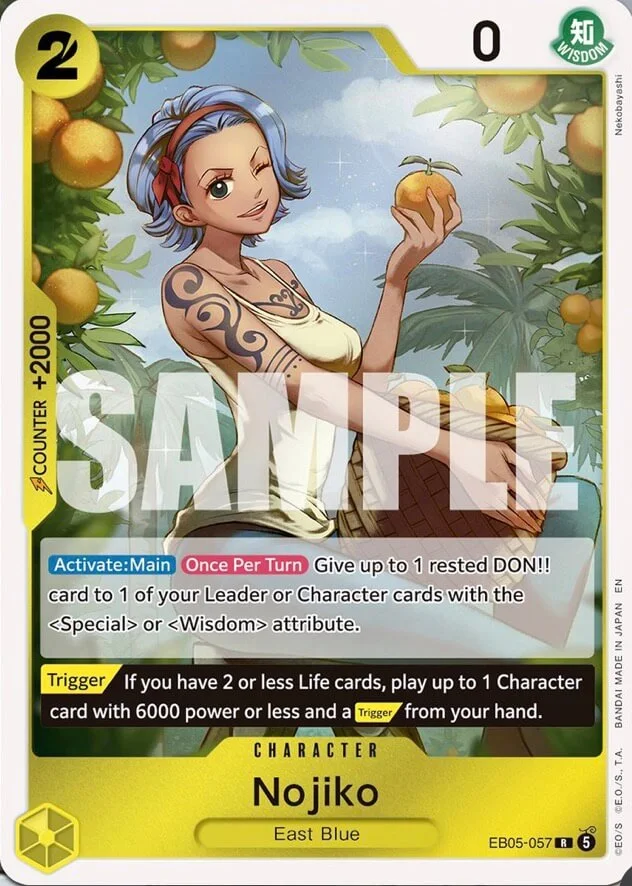 Nojiko EB05-057 – One Piece Card Game Character