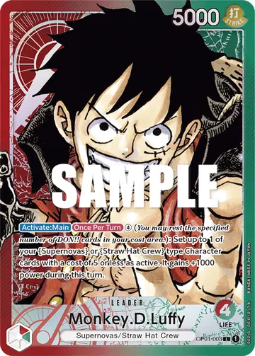 Monkey.D.Luffy OP01-003 (Alternate art)