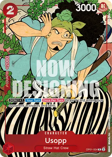 Usopp OP01-004 (Alternate art)