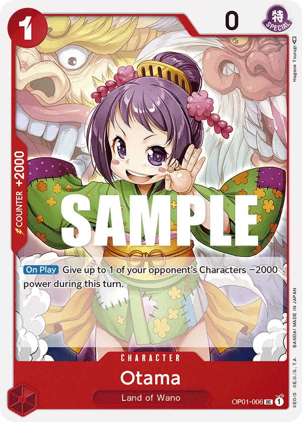 Otama OP01-006 – One Piece Card Game Character