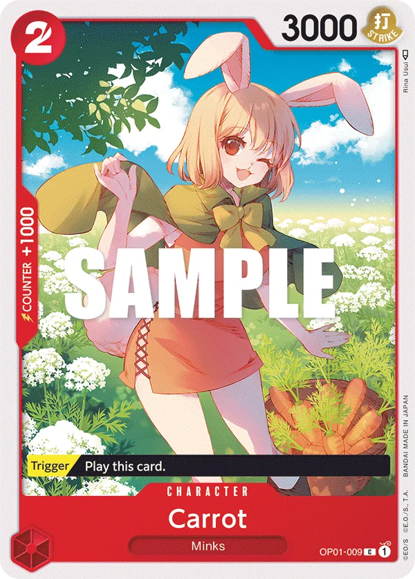 Carrot OP01-009 – One Piece Card Game Character