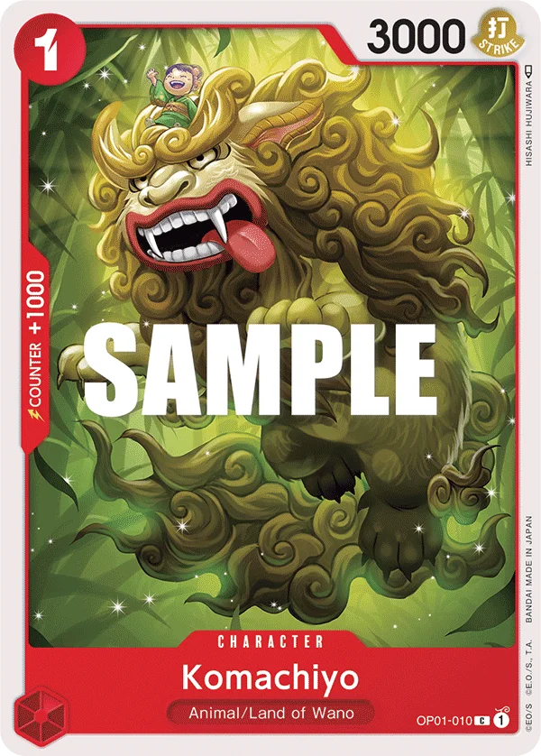 Komachiyo OP01-010 – One Piece Card Game Character