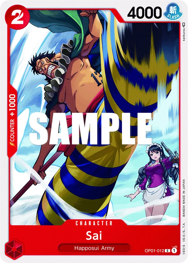 Sai OP01-012 – One Piece Card Game Character