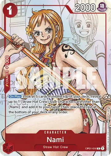 Nami OP01-016 (Alternate art)