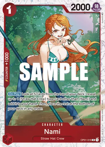 Nami OP01-016 (Alternate art)