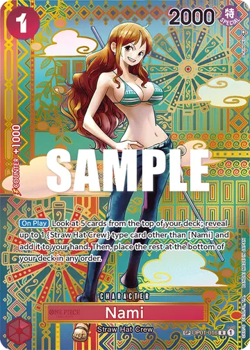 Nami OP01-016 (Alternate art)