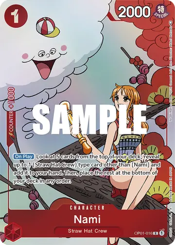 Nami OP01-016 (Alternate art)