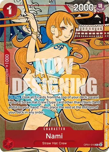Nami OP01-016 (Alternate art)