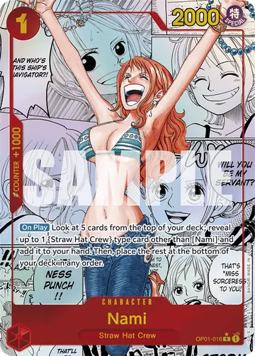 Nami OP01-016 (Alternate art)