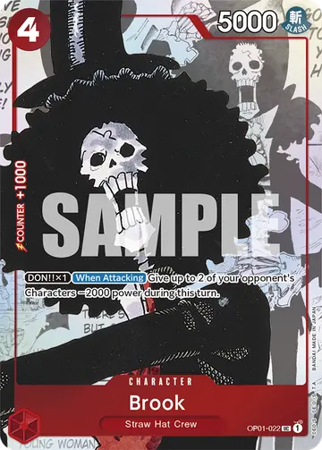 Brook OP01-022 (Alternate art)
