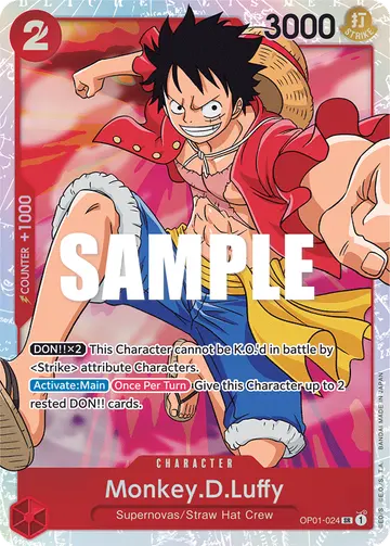 Monkey.D.Luffy OP01-024