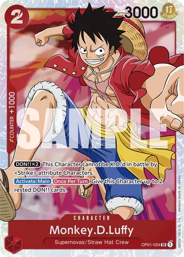 Monkey.D.Luffy OP01-024 (Reprint)