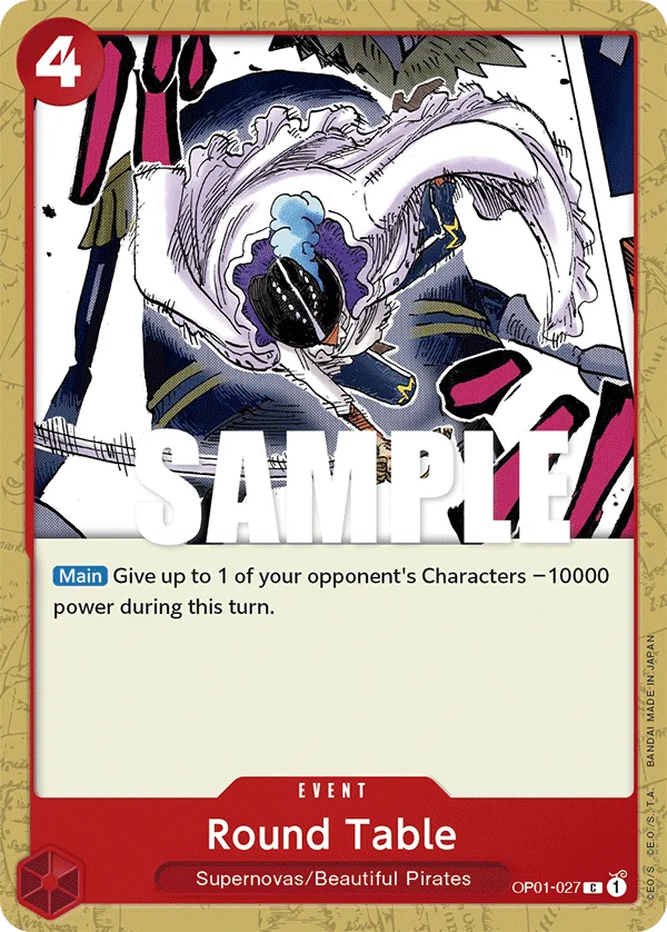Round Table OP01-027 – One Piece Card Game Event