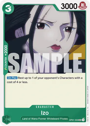 Izo OP01-033 (Reprint)
