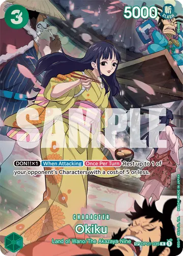 Okiku OP01-035 (Alternate art)