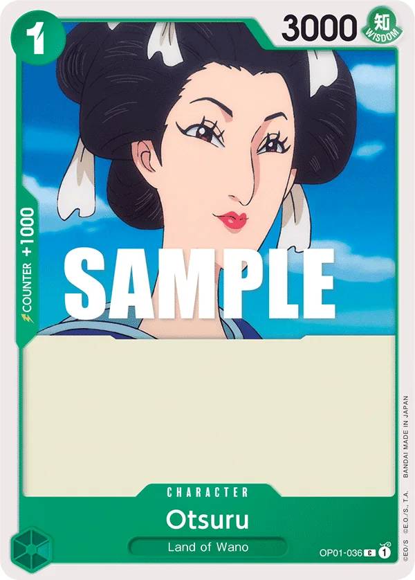 Otsuru OP01-036 – One Piece Card Game Character