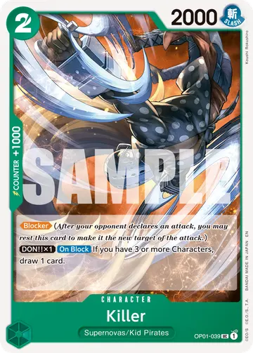 Killer OP01-039 (Reprint)