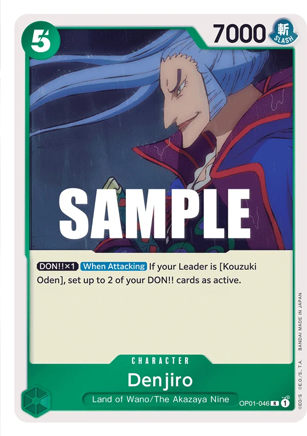 Denjiro OP01-046 – One Piece Card Game Character