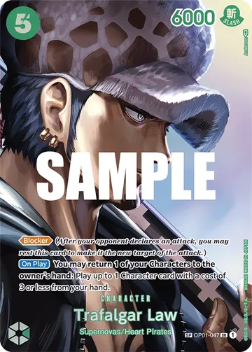 Trafalgar Law OP01-047 (Alternate art)