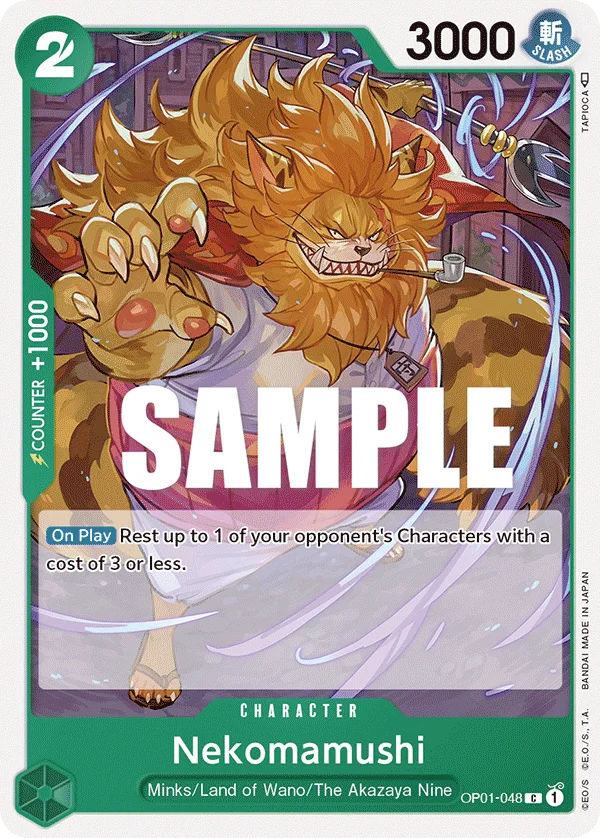 Nekomamushi OP01-048 – One Piece Card Game Character