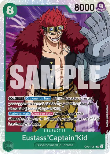 Eustass"Captain"Kid OP01-051 (Reprint)