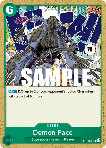 Demon Face OP01-056