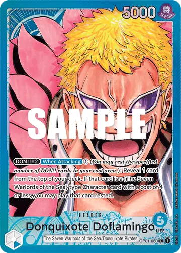 Donquixote Doflamingo OP01-060 (Alternate art)