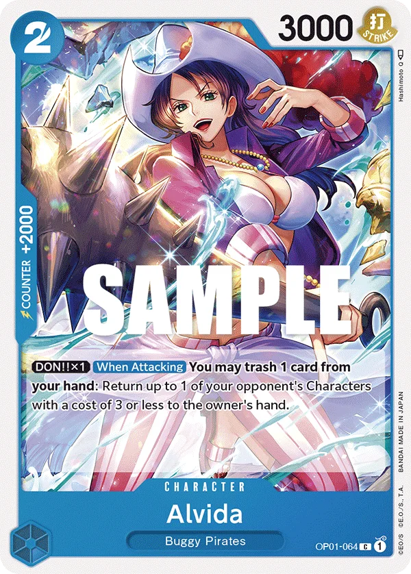 Alvida OP01-064 – One Piece Card Game Character