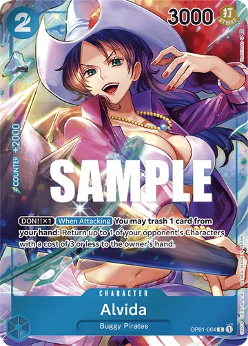 Alvida OP01-064 (Alternate art)