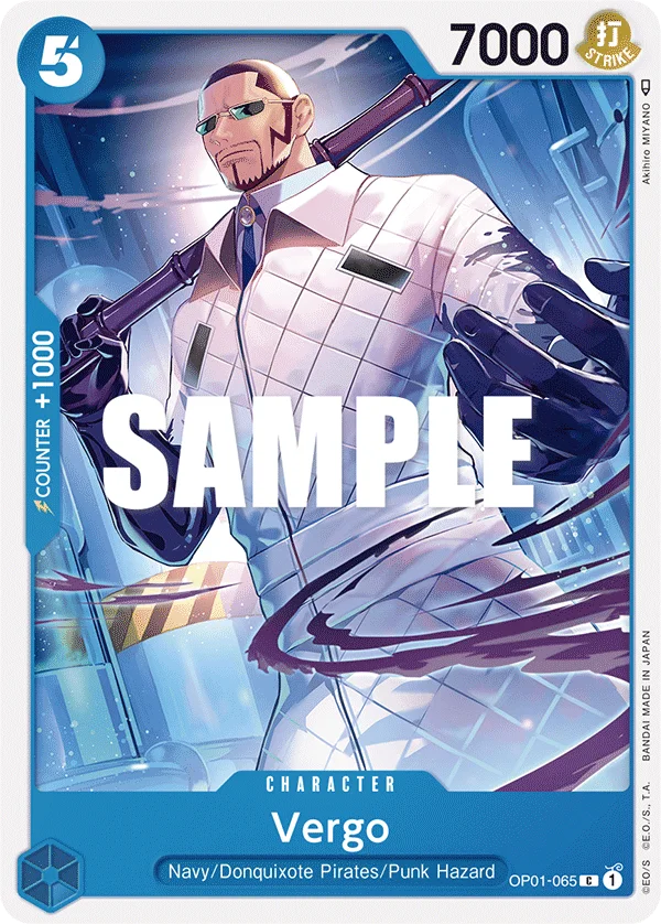 Vergo OP01-065 – One Piece Card Game Character