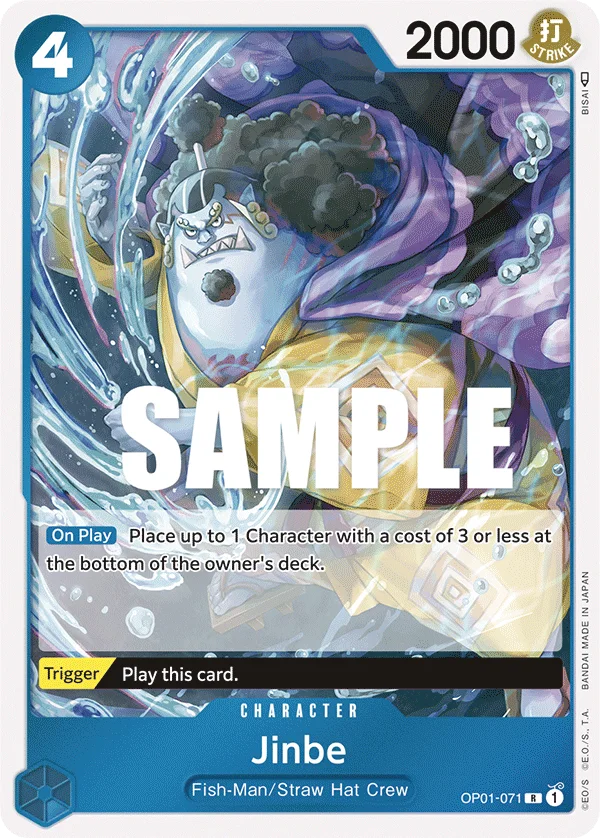 Jinbe OP01-071 – One Piece Card Game Character