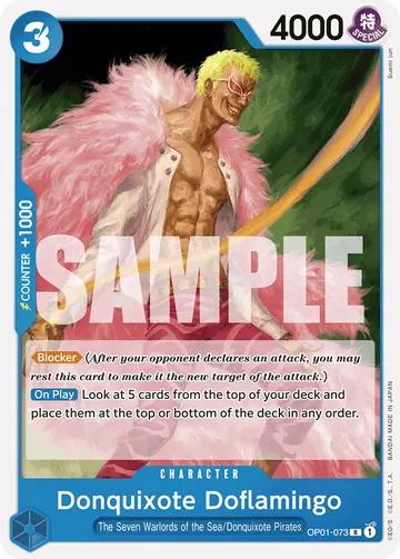 Donquixote Doflamingo OP01-073 (Reprint)