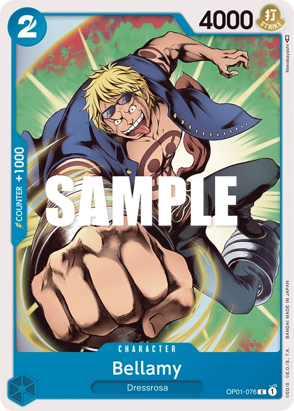 Bellamy OP01-076 – One Piece Card Game Character