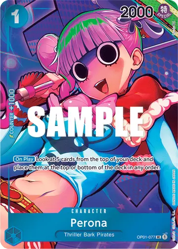Perona OP01-077 (Alternate art)