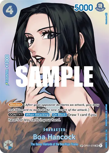 Boa Hancock OP01-078 (Alternate art)