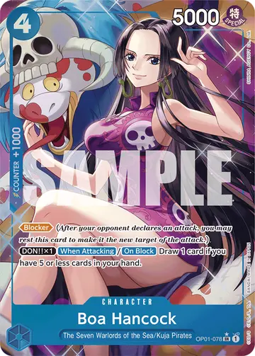Boa Hancock OP01-078 (Alternate art)