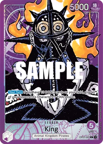 King OP01-091 (Alternate art)
