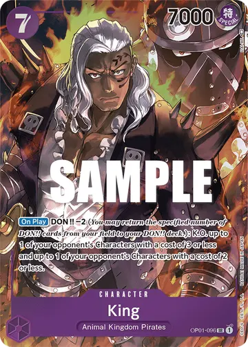 King OP01-096 (Alternate art)