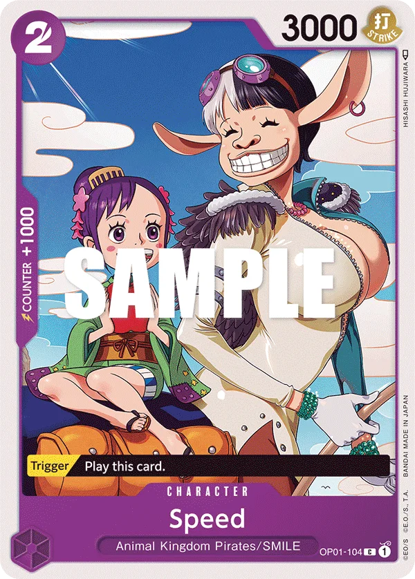 Speed OP01-104 – One Piece Card Game Character