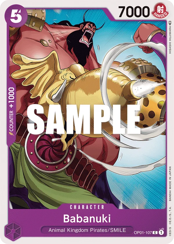 Babanuki OP01-107 – One Piece Card Game Character