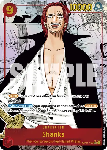Shanks OP01-120 (Reprint)