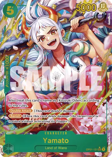 Yamato OP01-121 (Alternate art)