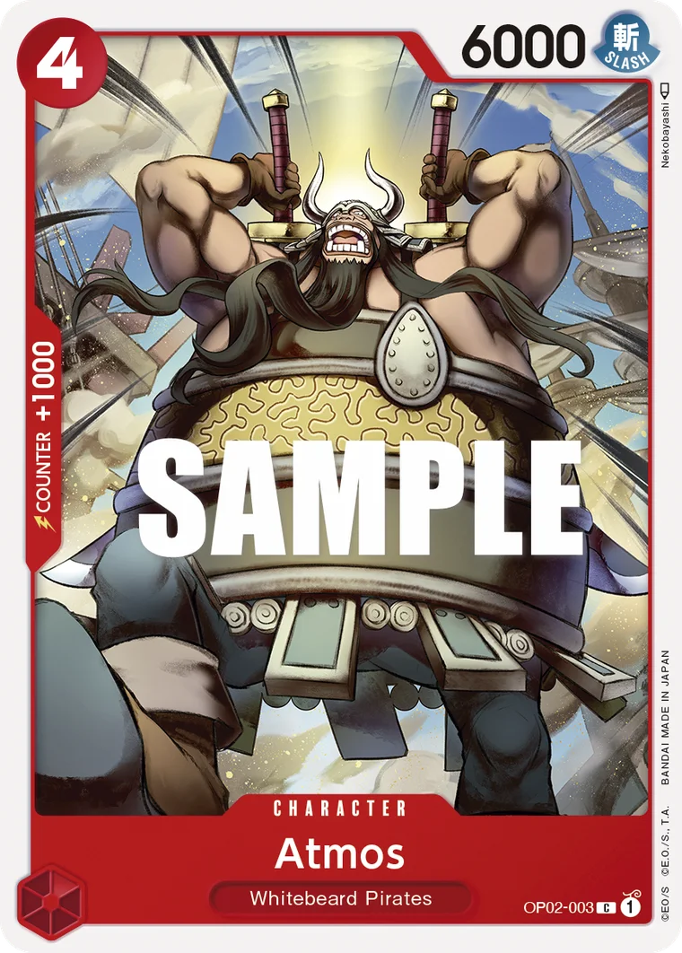 Atmos OP02-003 – One Piece Card Game Character