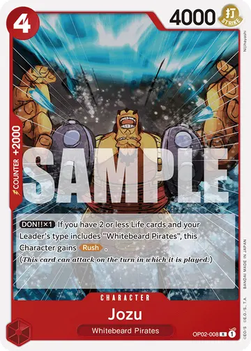 Jozu OP02-008 (Reprint)